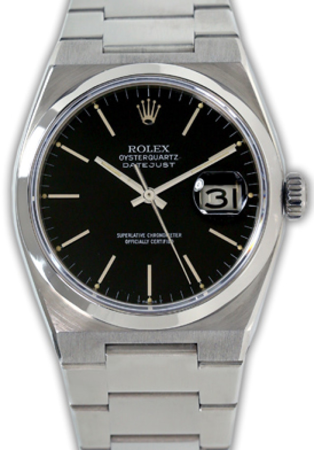Used Rolex Datejust Oysterquartz 17000 Steel